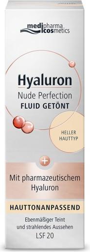Produktbild Dr. Theiss Hyaluron Nude Perfection Fluid getönt heller HTL20, 50 ml CRE (Sonnencreme, SPF 20, 50 ml)