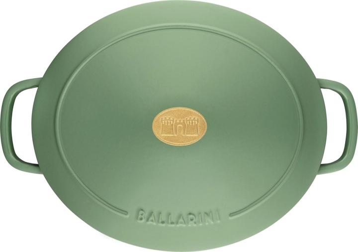 Image du produit Ballarini Bellamonte Cocotte 23 cm, ovale, Vert (23 cm, Cocotte + faitout, Fonte)