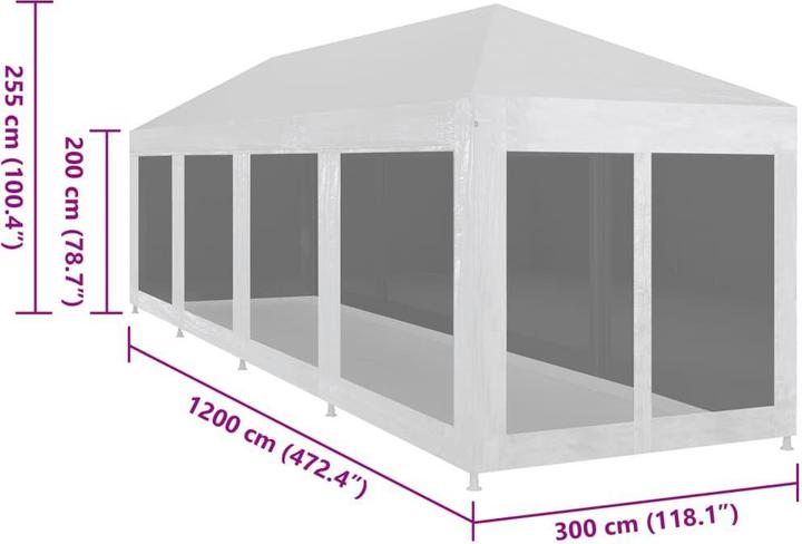 Actual product image VidaXL Desirae (300 cm, 1200 cm)