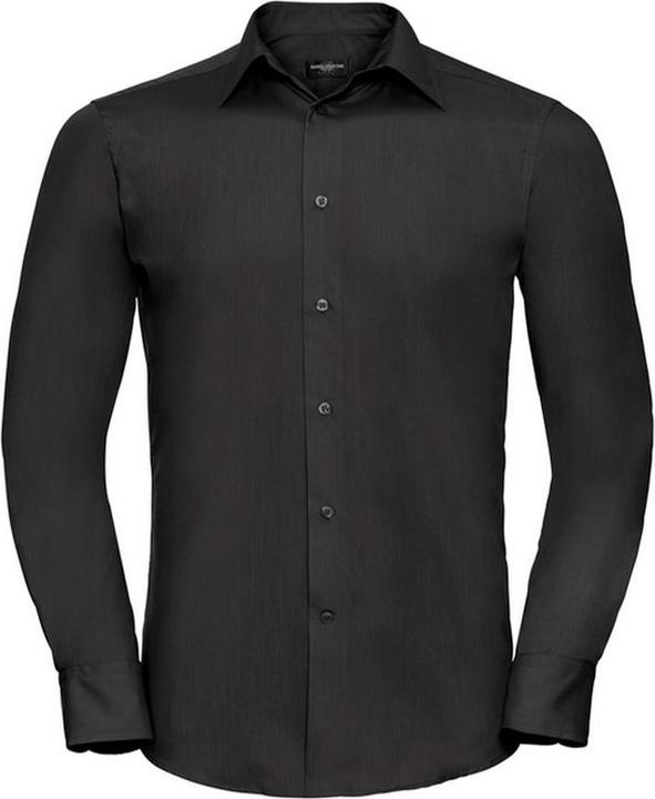 Image du produit Russell Mens Poplin Tailored Long-Sleeve Shirt (L)