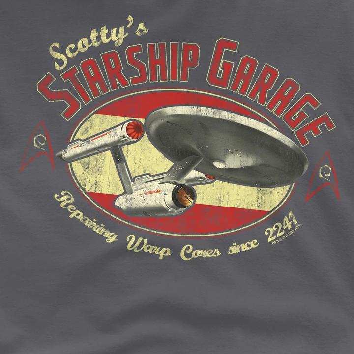 Immagine prodotto Scotty's Garage Maglietta Uomo (L)