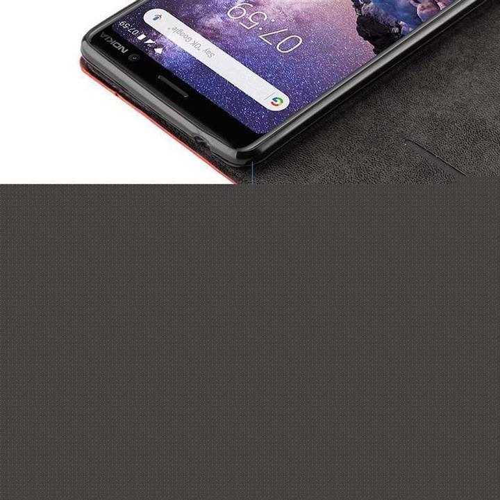 Produktbild Cadorabo Book Invisible Magnet Cover (Nokia 7 Plus)