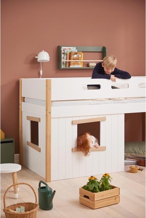 Image du produit Flexa Panneaux de cabane pour lits à mi-hauteur/chêne