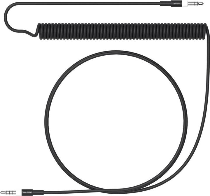 Actual product image Teenage Engineering Instrument cable 4-pole curly audio cable (1.20 m)