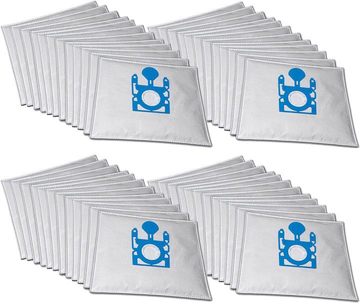 Hossi's Wholesale 40-teiliges Staubsaugerbeutel-Set inkl. 8 Filter, kompatibel Menalux 2000 (48 x)