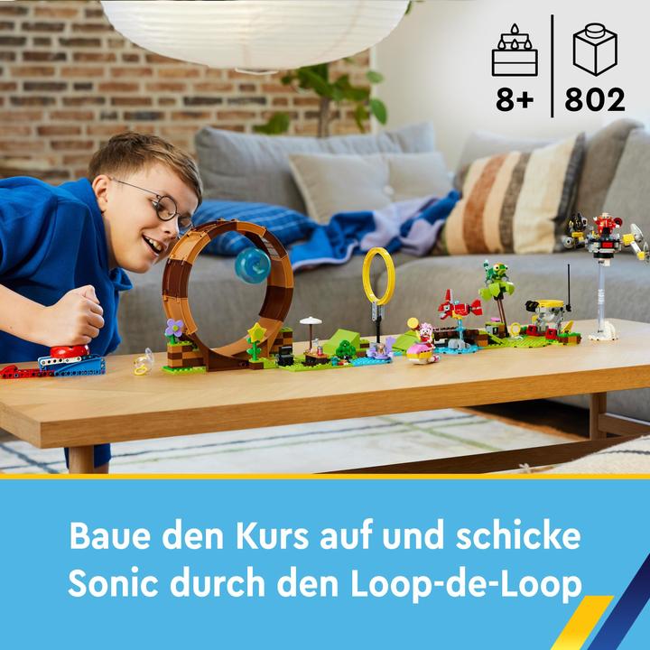 Produktbild LEGO Sonics Looping-Challenge in der Green Hill Zone (76994, LEGO Sonic)