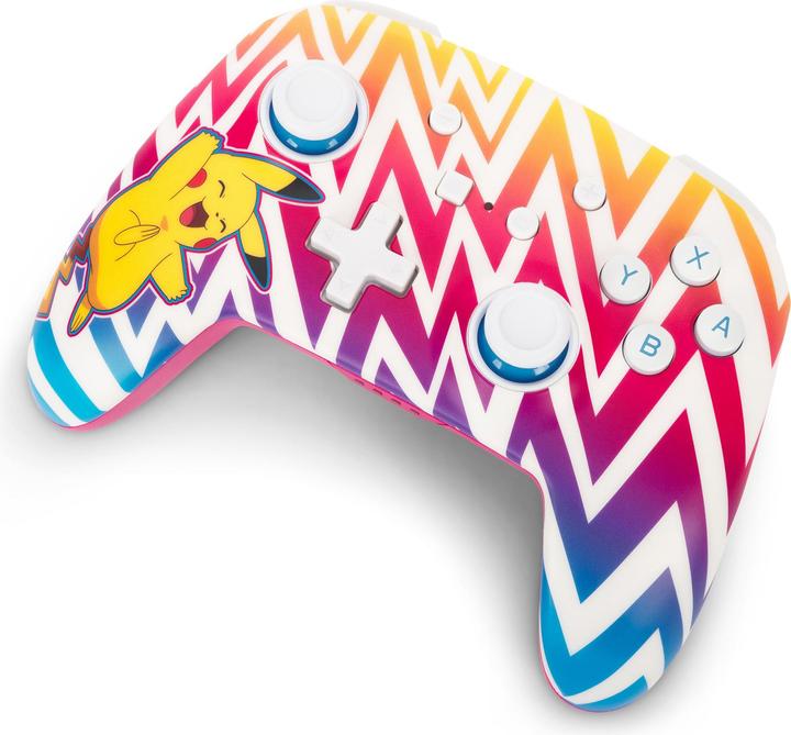 Produktbild PowerA Enhanced Wireless Controller Vibrant Pikachu (Switch, Switch Lite, Switch OLED)