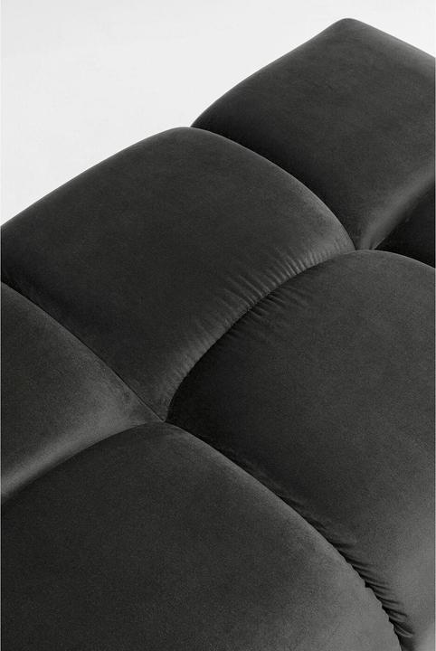 Produktbild Kare Design Hocker Belami Velvet Grau 105x70cm (105 cm)