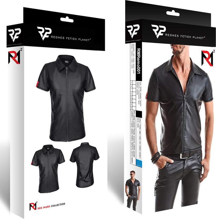 Actual product image Regnes Fetish Planet Herren-Shirt (L)