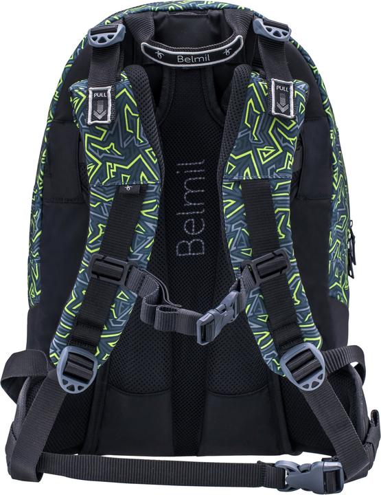 Actual product image Belmil Wave Premium 2in1 school backpack iguana (20 l)