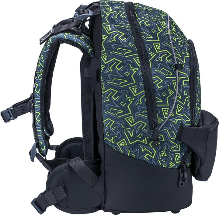 Actual product image Belmil Wave Premium 2in1 school backpack iguana (20 l)