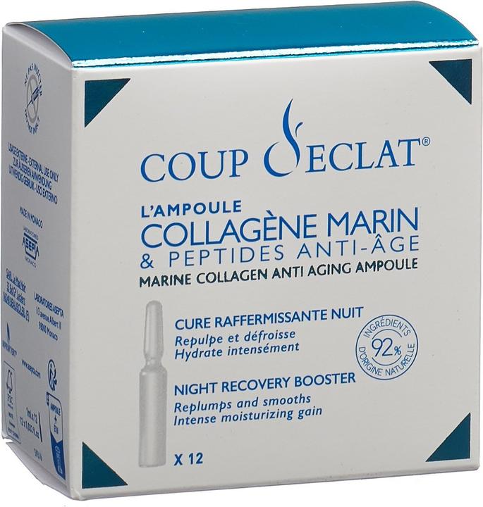 Produktbild Coup d‘Eclat Meereskollagen und Anti-Aging-Peptide Ampullen (12 ml)