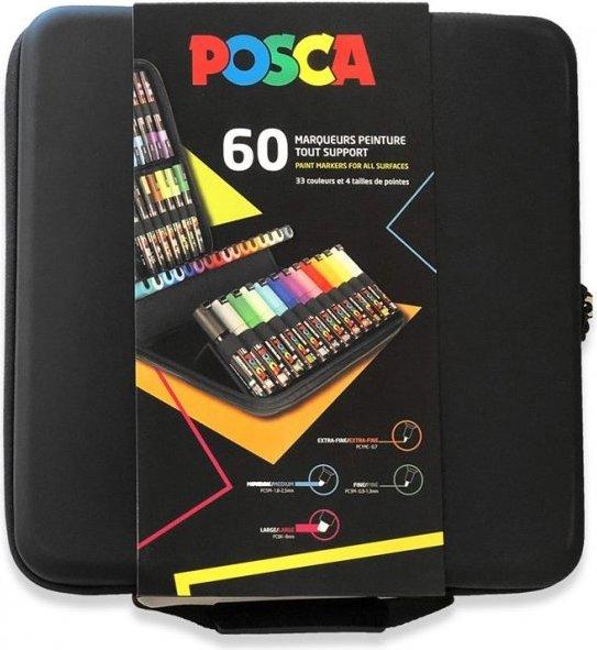 Produktbild Posca Marker Set (Mehrfarbig, 60 x)