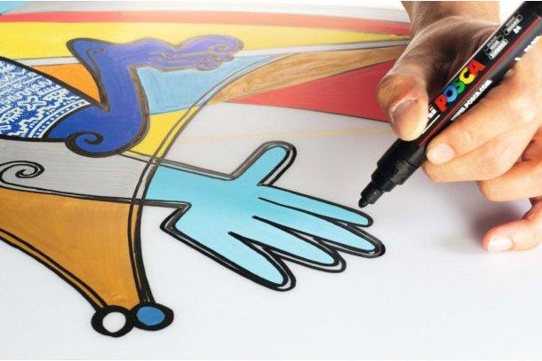 Produktbild Posca Marker Set (Mehrfarbig, 60 x)