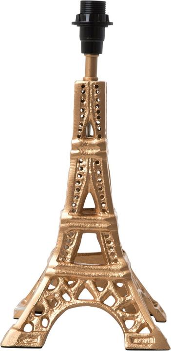 Actual product image Rice Metal Gold Table Lamp in Eiffel Tower Shape - Small