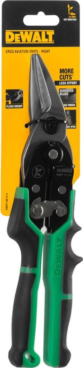 Actual product image DeWalt ERGO Sheet Metal Shears Right (25.50 cm)
