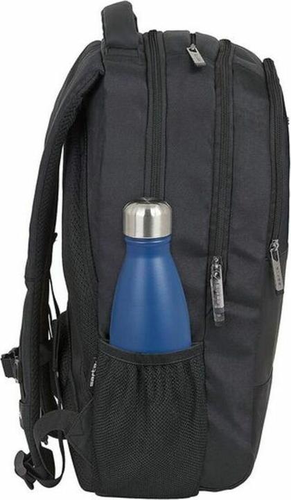 Produktbild Safta Laptop- und Tablet-Rucksack mit USB-Anschluss 15,6" Schwarz 30 x 43 x 16 cm