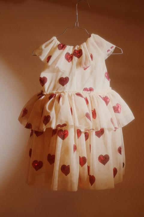 Produktbild Konges Slojd Yvonne Fairy Kleid Buttercream (104)