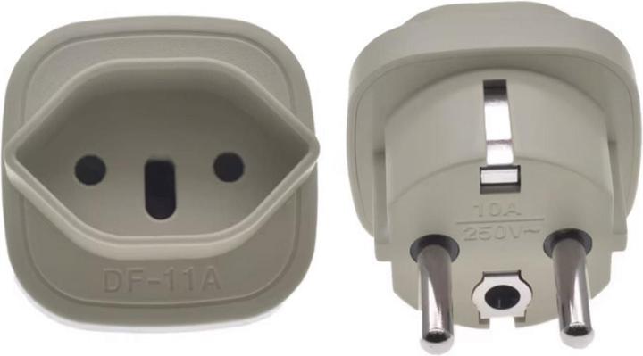 Produktbild Hermex Steckdosenadapter Schweiz zu Schuko