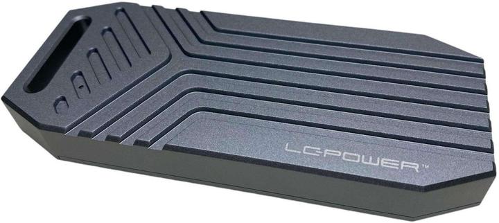 Actual product image LC-Power USB4 C housing for M.2 SSD Gen.3x2,for NVMe M.2 SSD (M.2)