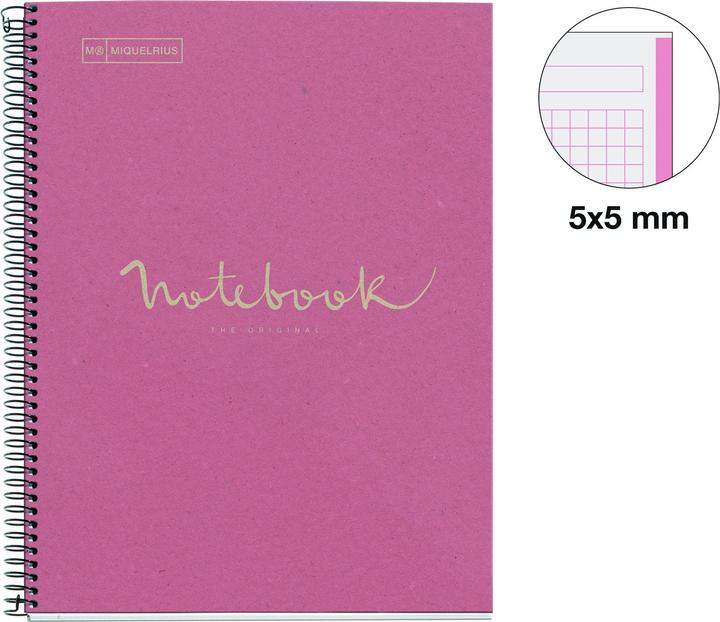 Produktbild Miquelrius Emotions Notebook (A4, Kariert, Harter Einband)