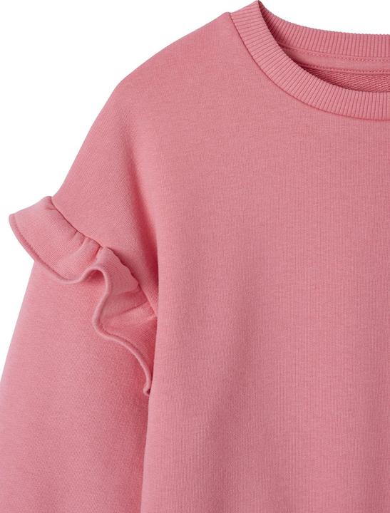 Actual product image Vertbaudet Girls' sweatshirt with flounce hem (158)