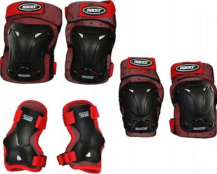 Produktbild Roces Jr Ventilated (M, Ellbogenschoner, Handgelenkschoner, Knieschoner)