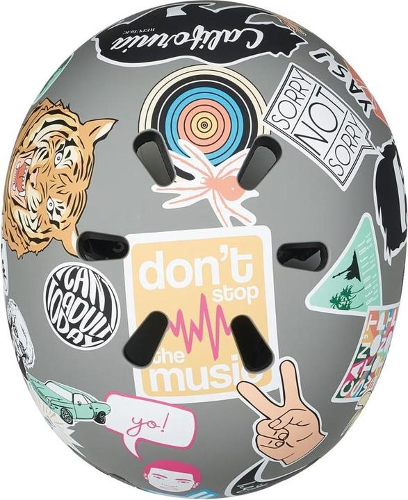 Actual product image Micro Sticker skate helmet (58 - 61 cm)