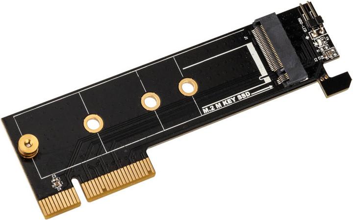 Actual product image Silverstone SST-ECM25-V2 M.2 port (M-Key) in PCIe x4 interface