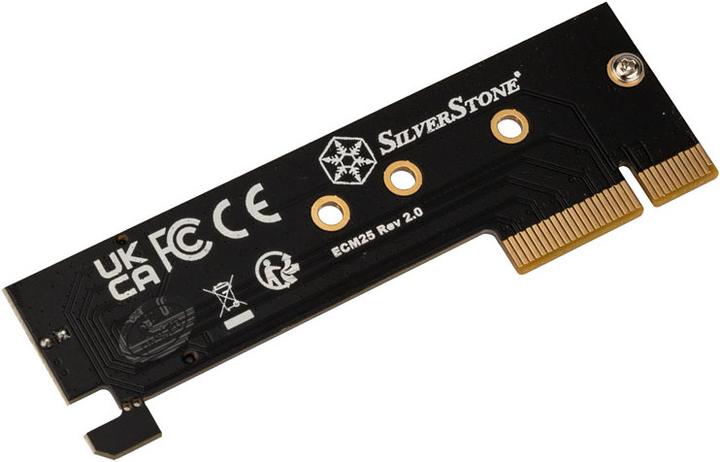 Actual product image Silverstone SST-ECM25-V2 M.2 port (M-Key) in PCIe x4 interface