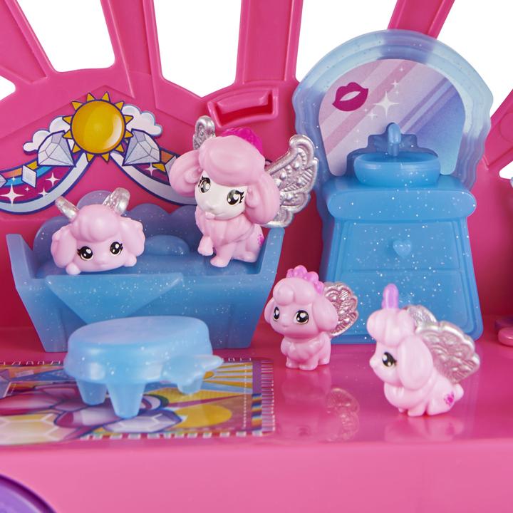 Produktbild Hatchimals Rainbowcation Camper, Wohnmobil-Spielset mit 6 CollEGGtibles-Figuren und Zubehör