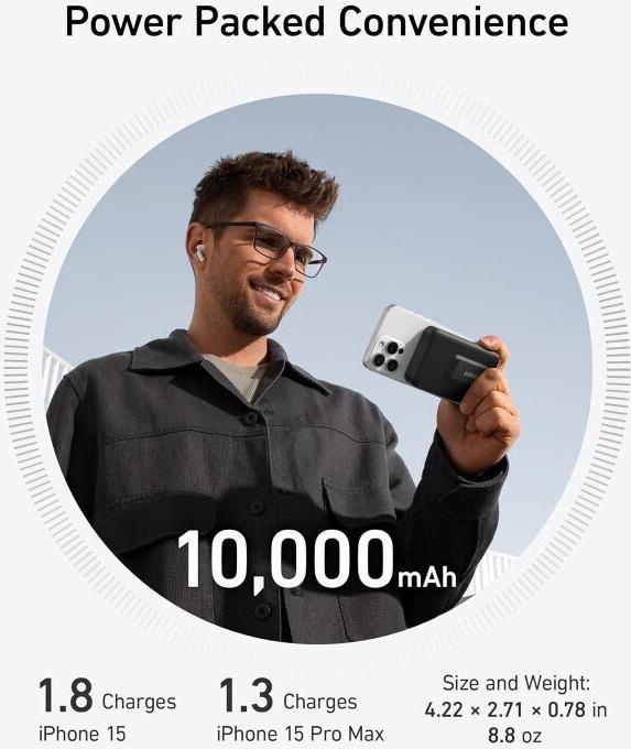 Image du produit Anker 633 (10000 mAh, 18 W, 37 Wh)