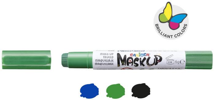Produktbild Carioca Mack-Up Monsters Box 3 Stück, Grün
