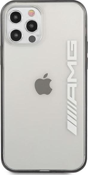 Image du produit Mercedes AMG AMHCP12LAESLBK iPhone 12 Pro Max étui rigide transparent peint en métal (Apple iPhone 12 Pro Max)