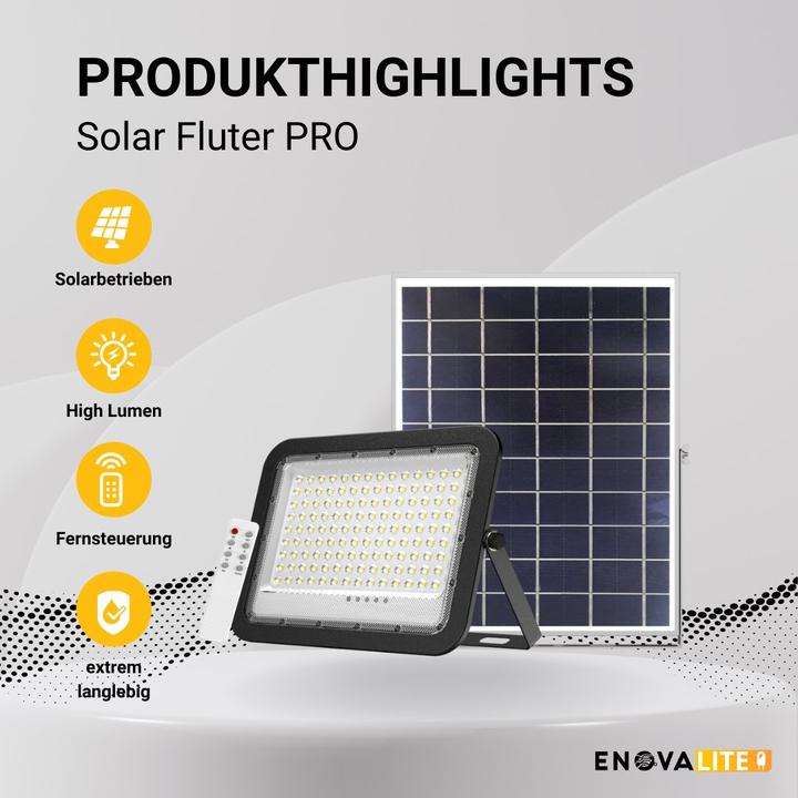 Actual product image Enovalite Solar LED-Fluter (2600 lm, IP65)