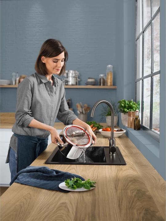 Immagine prodotto WMF Set di pentole (24 cm, Set di pentole e padelle da cucina, Acciaio inossidabile)