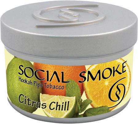 Actual product image Social Smoke Citrus Chill 100g (citrus fruits)