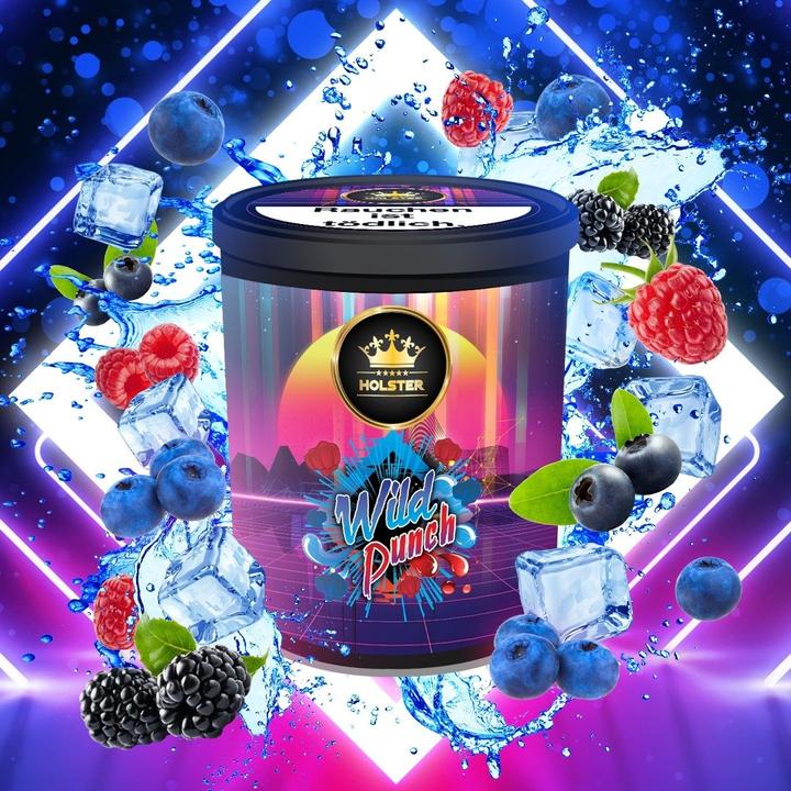 Image du produit Holster Tabac à chicha - Wild Punch 200g (Fruits, 200 g)