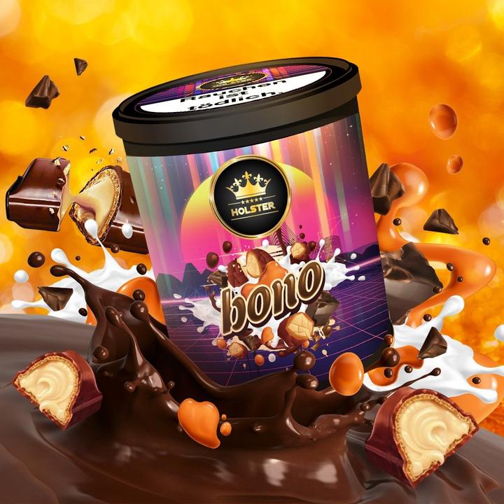 Actual product image Holster Shisha tobacco - Bono 200g (Dessert, 200 g)