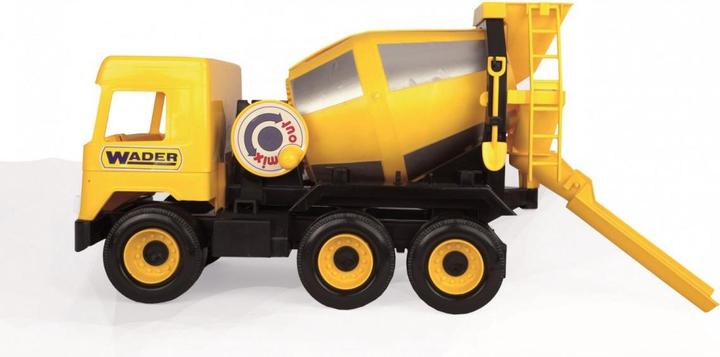 Productafbeelding Wader Gele 38 cm Middelste Vrachtwagen betonmolen in een doos