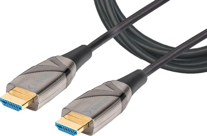 Produktbild EFB Elektronik GmbH HDMI2.0 AOC LWL Kabel 30 m, Das Aktive High Speed HDMI-Audio-Video-Kabel zeichnet sich durch ei (30 m, HDMI)