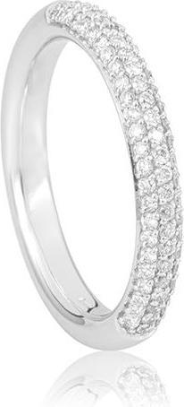 Produktbild Breuning RING - BRILL. 0,548 Ct. H/si (61, 750/18 K Gold)