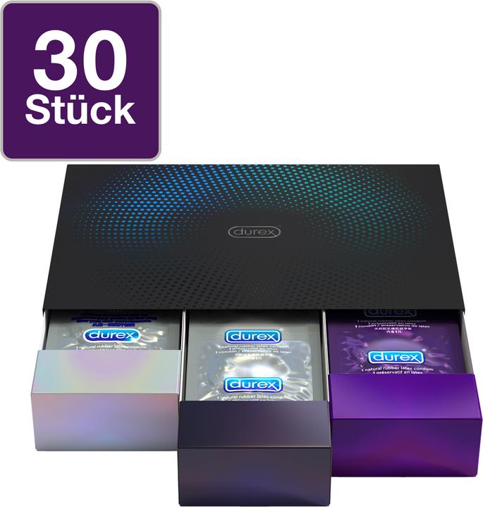 Durex Suprise Me Deluxe Black Box (3 pcs.)