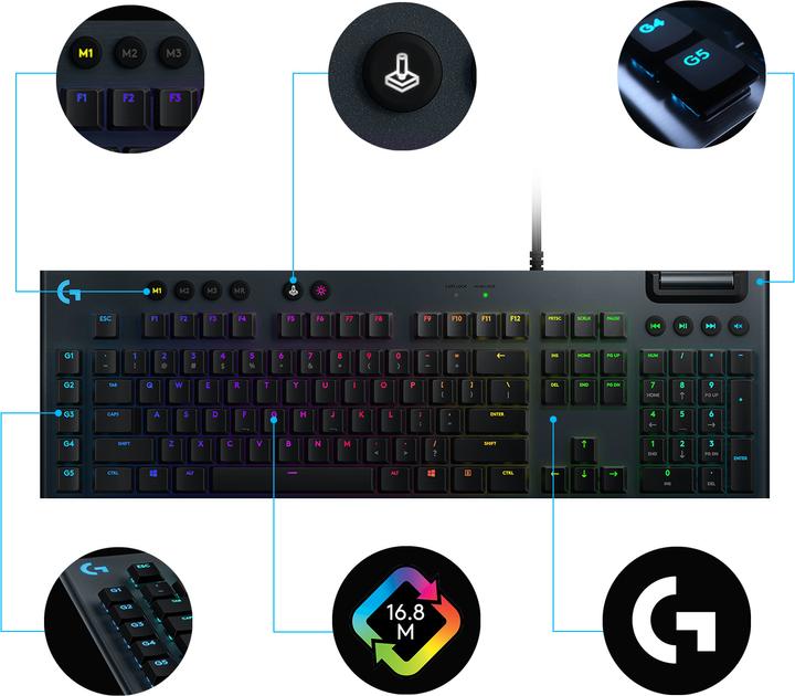 Produktbild Logitech G G815 (US, Kabelgebunden)