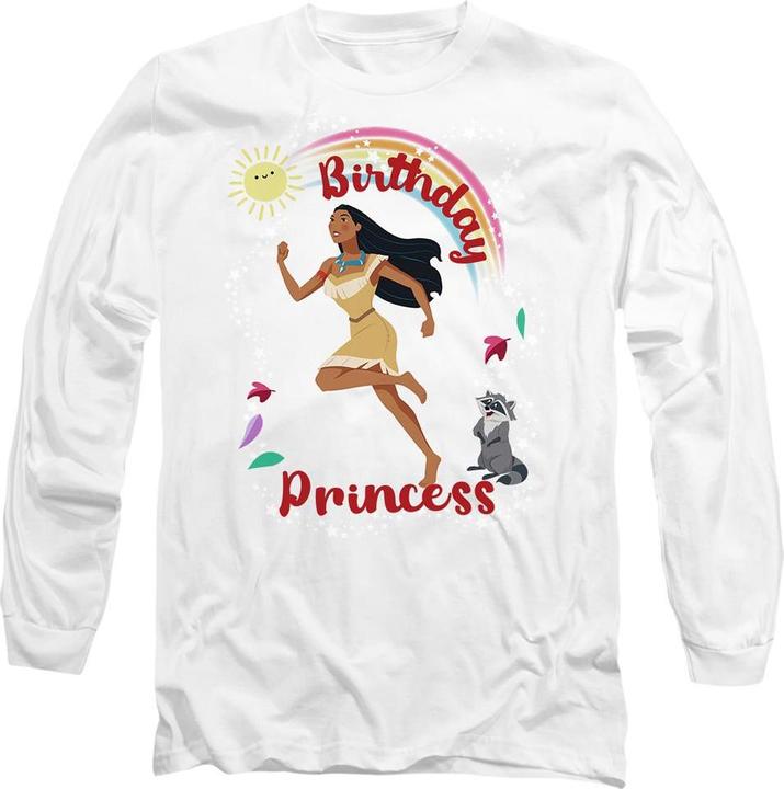 Actual product image Disney Unisex Adult Birthday Princess Meeko T-Shirt (L)
