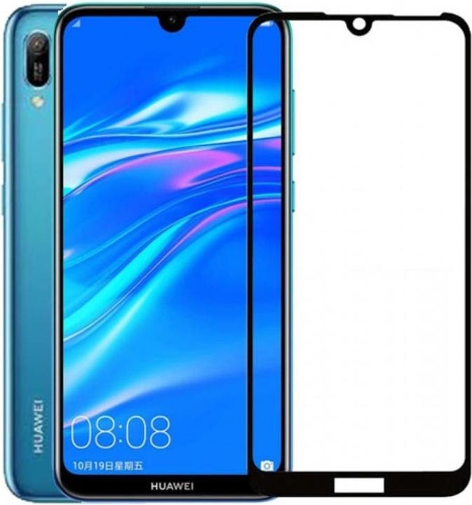 Produktbild Screenguard Huawei Y6 2019 Full Screen Panzerglas Schutzfolie 2.5D 9H (1 Stück, Huawei Y6 (2019))