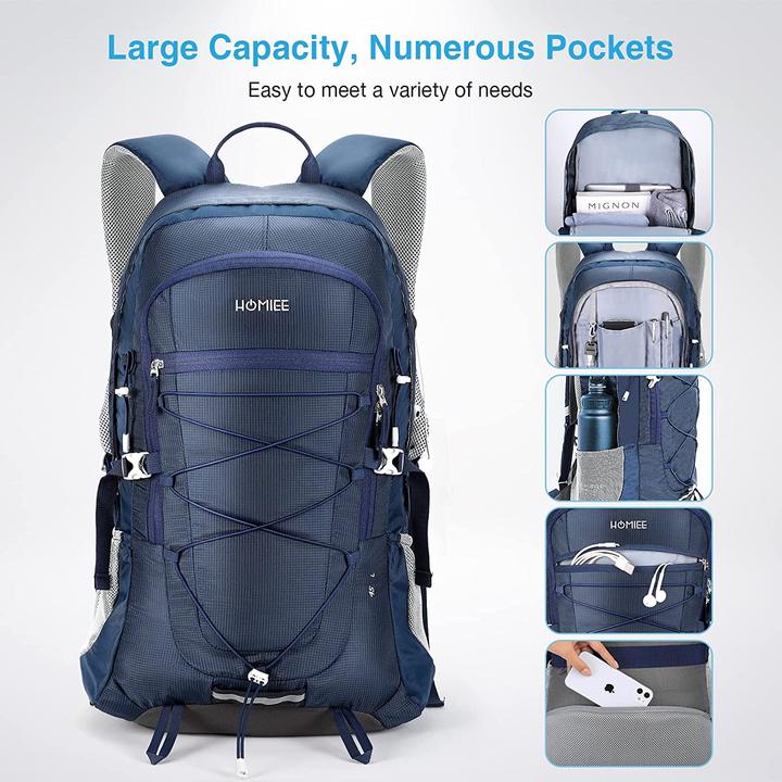 Immagine prodotto Homiee Zaino da trekking (45L, blu) (45 l)