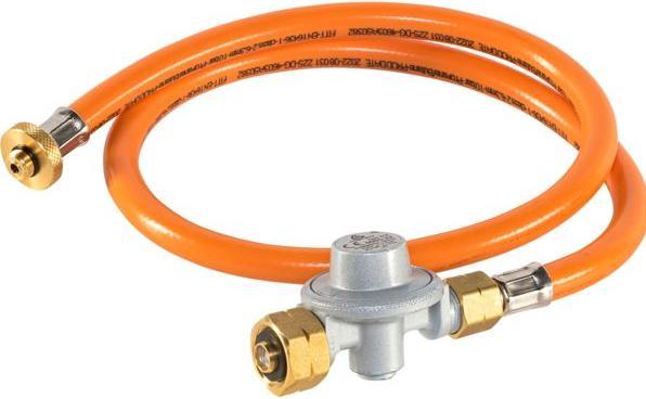 Productafbeelding Weber Adapterkit 3 in 1 Gasleiding en Druk, zwart, 25 x 26 x 8 cm, 8486