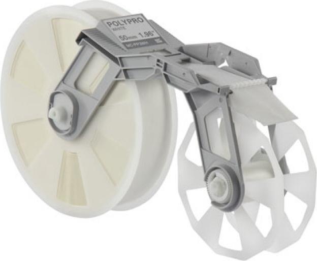 Actual product image Inkadoo Brother MC-PP3WH DirectLabel Cassette White 50 mm White Brother Tape Creator 50 mm (5 cm, White)
