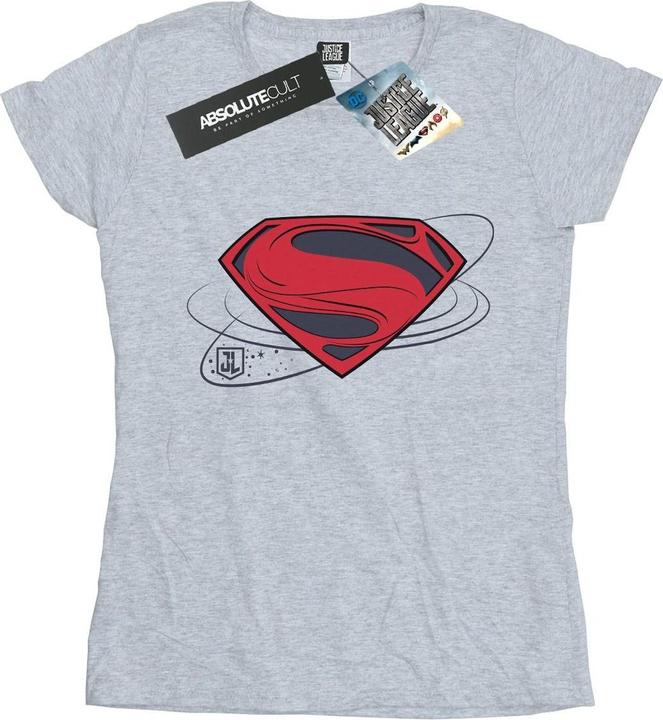 Immagine prodotto Justice League Movie Superman Logo Maglietta Donna (L)